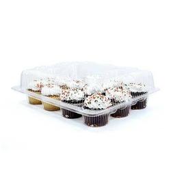 4pcs 12 Cupcake Cake Case Muffin Holder Box Container Carrie