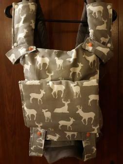 Drool-Teething pad-Bib-Sun hood-Pouch for Baby Carrier Ergo,