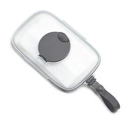 Skip Hop On-the-Go Snug Seal Baby Wipes Case, Grey