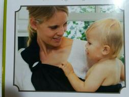 Balboa Baby Adjustable Sling - Black with Embroidery