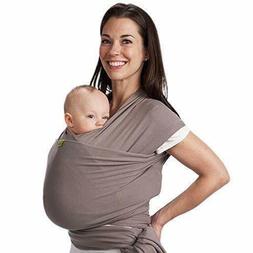 Baby Wrap Carrier, Grey - Stretchy Infant Sling, Perfect for