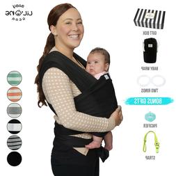 Baby Wrap Carrier Infant Ring Sling Newborn 0-35lbs Soft Bre