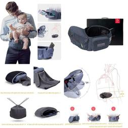 Bebamour Foldable Baby Hip Seat Carrier Ergonomic Toddler Wa
