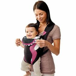 Evenflo Breathable Baby Carrier, Gray Chevron & Soft Infant 