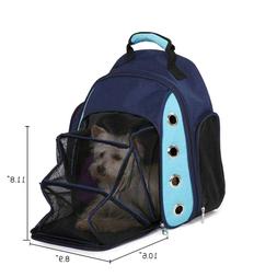 Breathable Dog Backpack Pet Carrier Car Seat Basket Cat Pack