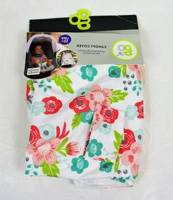 Canopy Cover GO by Goldbug Floral Carseat Cover Baby Carrier