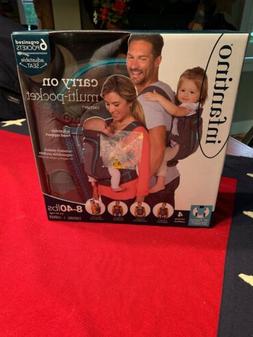 Infantino Carry On Multi-Pocket Carrier 8-40 Lbs - New
