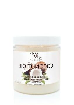 Coconut Oil 76 Degree 8 oz REFINED ORGANIC CARRIER Cold Pres