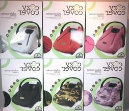 Cozy Safe Baby Infant Carrier Car Seat Canopy Cover Dual Zip