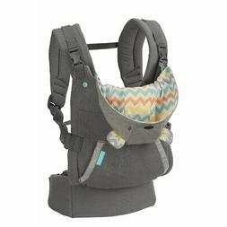Infantino Cuddle Up Ergonomic Hoodie Baby Carrier, Grey