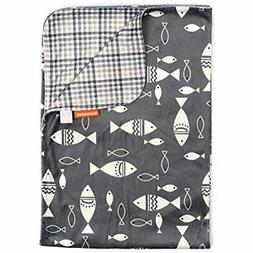 Dear Bed Blankets Baby Gear Deluxe Reversible Blanket, Custo