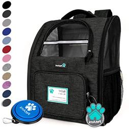 PetAmi Deluxe Pet Carrier Backpack for Small Cats and Dogs, 