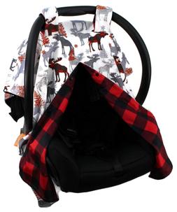 Dear Baby Gear Deluxe Reversible Car Seat Canopy, Custom Min