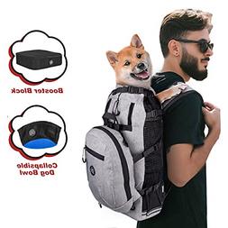 PROPLUMS Dog Carrier Backpack for Small and Medium Dogs Mult