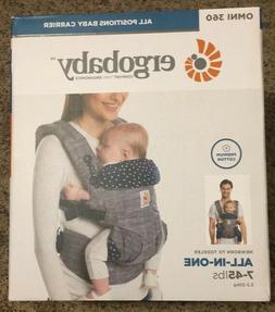 Ergo Ergobaby 360 All-In-One Baby Carrier 7-45 Pounds * Omni