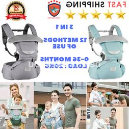 Ergo Baby Carrier Infant Kids Sling Wrap Backpack Front Faci
