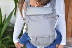 Ergo baby pouch for 360 omni baby carrier Pearl Grey White p