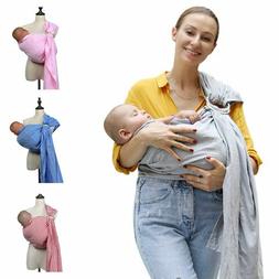 Fabric Breathable Baby Ring Sling Carrier Soft Baby Wrap For