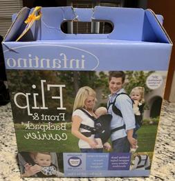 Infantino Flip Front and Backpack Carrier Black