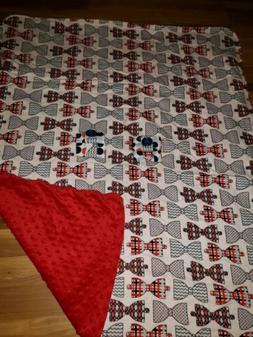 Handmade Baby Carrier Carseat Canopy Cover. RED, BOWTIES