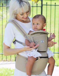 High Performance Baby Carrier with Hip Seat for Infants and 