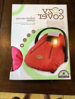 Cozy Cover Infant Carrier Baby Car Seat Cover CAYENNE Red So