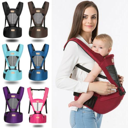 Adjustable Infant Baby Carrier Wrap Sling Newborn Backpack B
