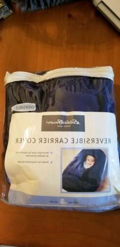 Baby Car Seat/ Carrier Reversible Cover for Rain or Cold- Ed