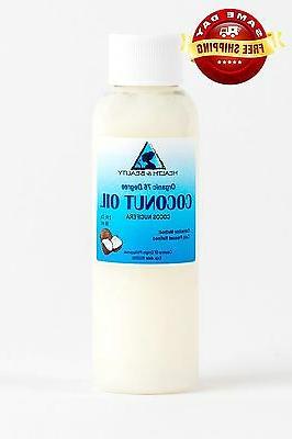 COCONUT OIL 76 DEGREE ORGANIC CARRIER REFINED COLD PRESSED 1