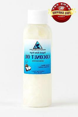 COCONUT OIL EXTRA VIRGIN UNREFINED ORGANIC CARRIER COLD PRES