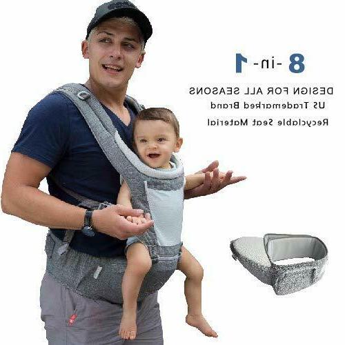 DaDa Hip Seat Baby Carrier, Airflow 360 Ergonomic Baby Carri