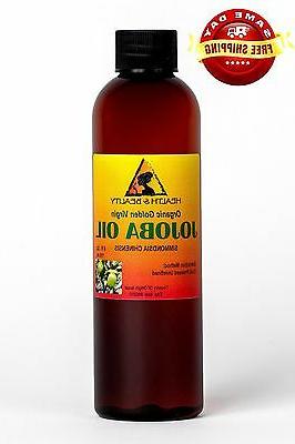JOJOBA OIL GOLDEN ORGANIC CARRIER UNREFINED COLD PRESSED RAW
