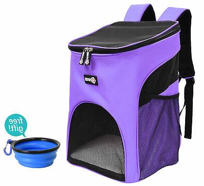 Pawsse Pet Carrier Backpack for Small Dogs, Puppies, Cats, K