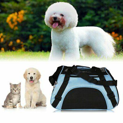 Pet Carrier Soft Sided Large Cat /Dog Comfort Mineral Purple