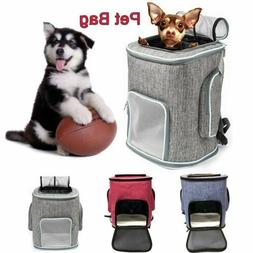 Large Pet Carrier Backpack Adjustable Pet Cat Dog Carrier Tr