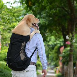 Large Puppy Pet Dog Cats Carrier Bag Backpack For Outdoor Ri