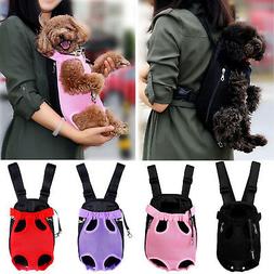 Legs Out Front Dog Carrier Hands-Free Adjustable Pet Cat Pup