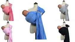 Line Fabric Breathable Baby Ring Sling Carrier Soft Baby Wra