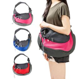 Medium Large Pet Dog Cat Carrier Tote Shoulder Bag Sling Sin