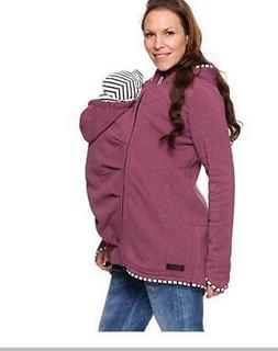 Multi Function 3 in 1 Kangaroo Hoodie Baby Carrier Soother B