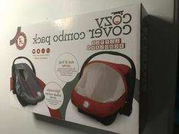 NCAA ALABAMA Infant Car Seat Carrier Cover Combo Pack Sun/Bu