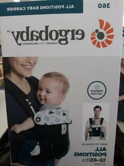 NEW Ergobaby 360 All Positions Baby Carrier 12-45lbs Baby-To