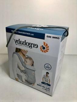 NEW! Ergobaby Omni 360 All Positions Baby Carrier, Pearl Gre