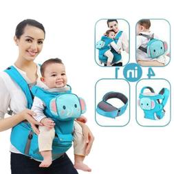 Newborns Baby Front Back Hip Seat Carrier Backpack With Hood