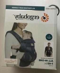 Ergobaby Omni 360 All In One Cool Air Mesh Baby Carrier Blue