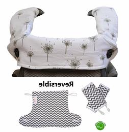 Organic Drool & Teething Pads With Bib Designed for Ergobaby