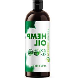 Organic Hemp Seed Carrier Oil Pure Unrefined Natural Cold Pr