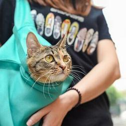 Outdoor Adjustable Shoulder Bag Pouch Travel Pet Dog Puppy C