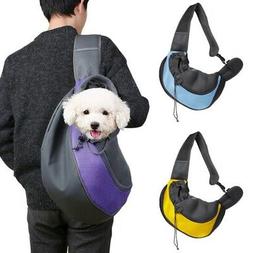 Pet Dog Cat Outdoor Carrier Backpack Bag Front for dog Bike 