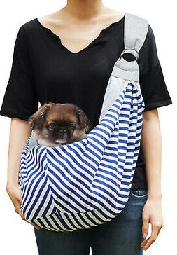 Pet Sling Carrier for Small Dogs Cats Reversible Puppy Tote 